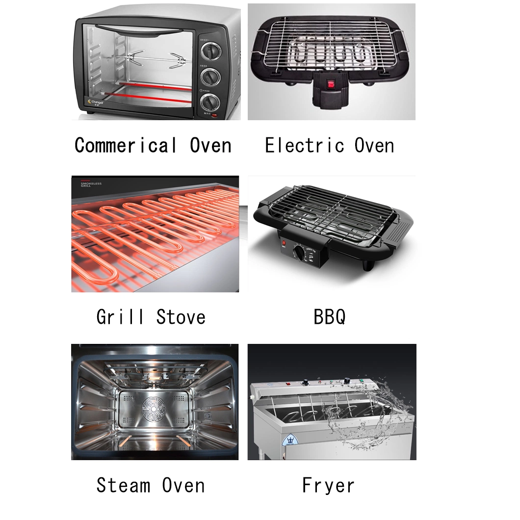 CE Customized/OEM SUS310S Electric Resistor Toaster Oven Heating Element