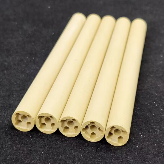 Feuerfestes Cordierit-Mulit-Keramikrohr zum Heizen