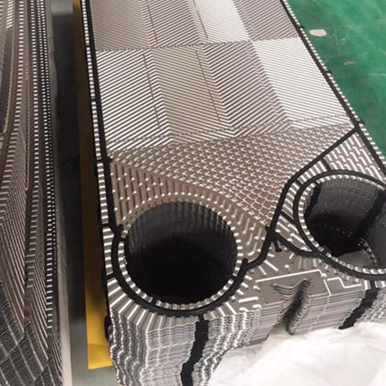 SS304/316L Wärmetauscherplatte in 0,5 mm 0,6 mm zum Kühlen und Heizen